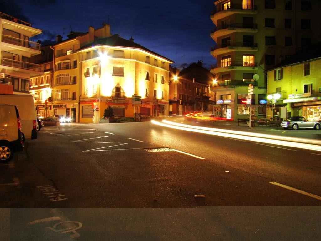 Hotel Pierre Blanche Chatillon-en-Michaille Esterno foto